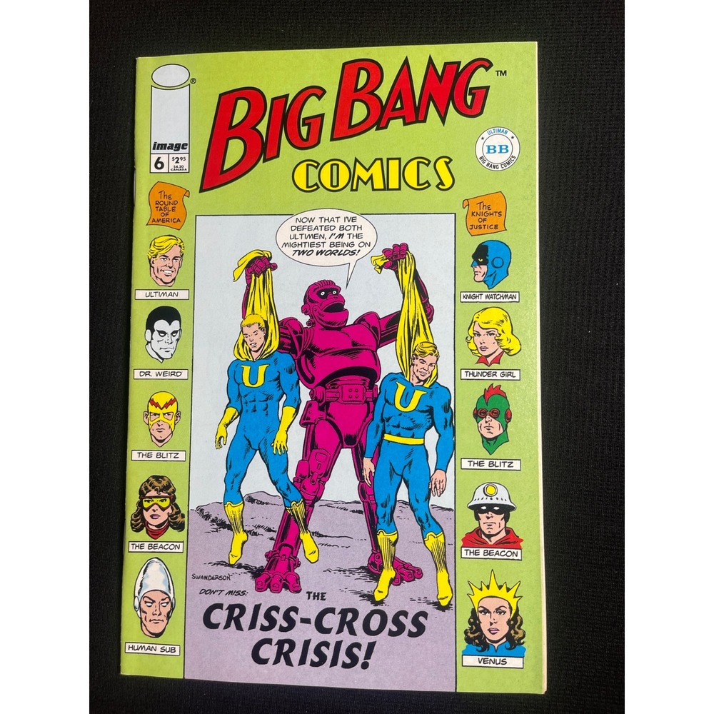 Big Bang Comics Issue 6 and‎ 7 Image Comics Group Vintage Comic Books Lot